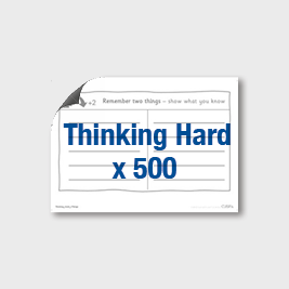 Thinking Hard: 2 Things