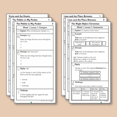 ! Y3 ALL Autumn Reading Knowledge Notes KN