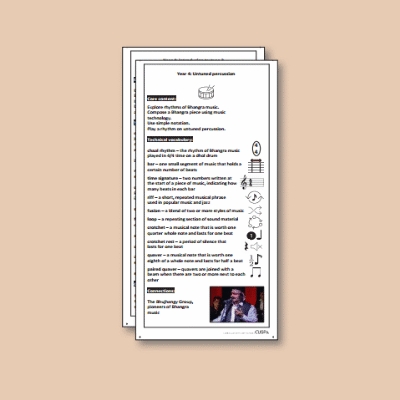 ! Y4 ALL Autumn Music Knowledge Notes KN