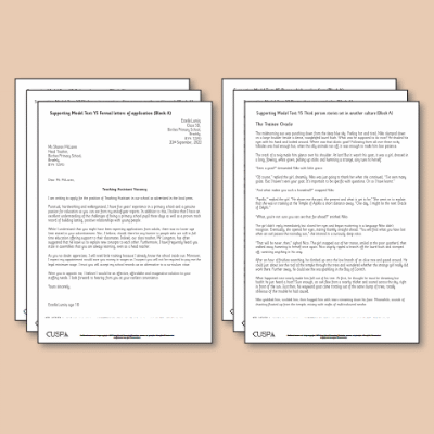 ! Y5 ALL Autumn Writing Supporting Model Text SMT