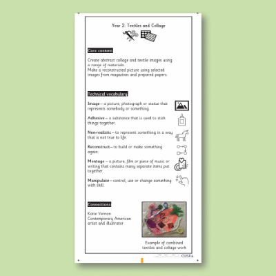 sm_Y2 Art and Design D (Textiles and Collage) Knowledge Notes KN