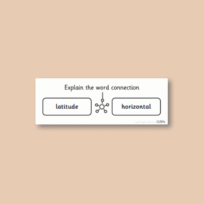 Image of Year 4 Geography (Latitude & Longitude) Pre-Filled Thinking Hard CUSP Resource