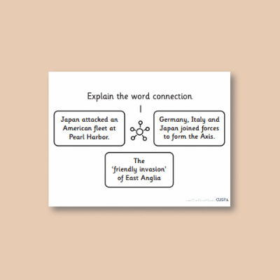 Image of Year 6 History (Local Area Study) Pre-Filled Thinking Hard CUSP Resource