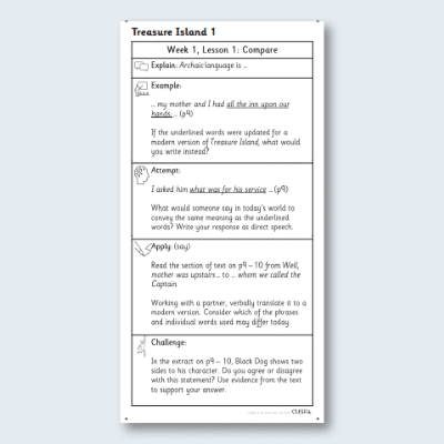 Y6 Reading (Treasure Island 1) Knowledge Notes KN
