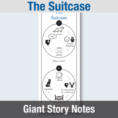 Image of EY The Suitcase - Giant Story Notes GSN CUSP Resource