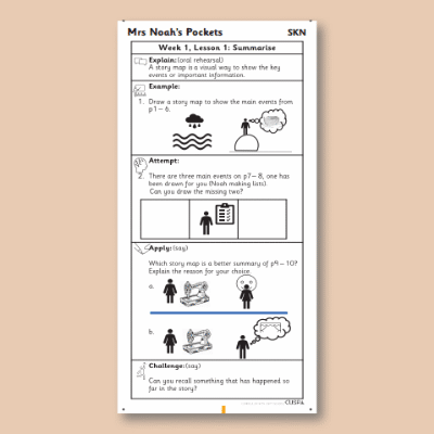 Y2 Reading (Mrs Noah's Pockets) Knowledge Notes SKN