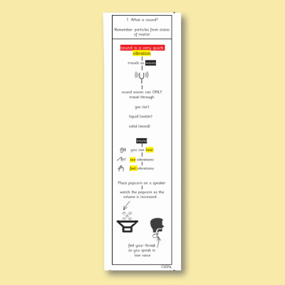 Y4 Science (Sound) Knowledge Notes SKN