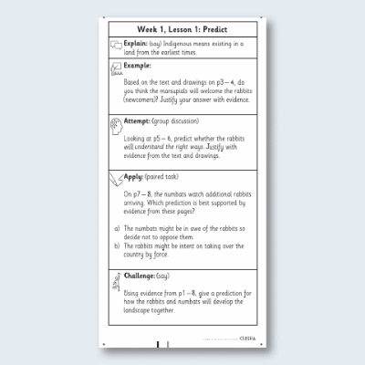 Y5 Reading (The Rabbits) Knowledge Notes SKN