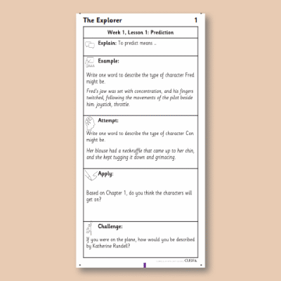 Y5 Reading (The Explorer 1) Knowledge Notes KN