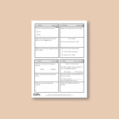 Y6 Geography (Physical processes: Earthquakes, Mountains and Volcanoes) Vocabulary Questions VQ