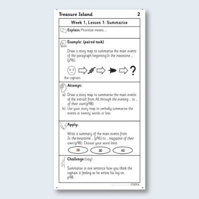 Y6 Reading (Treasure Island 2) Knowledge Notes KN
