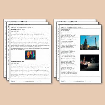! Y2 ALL Autumn Reading Supporting Texts ST