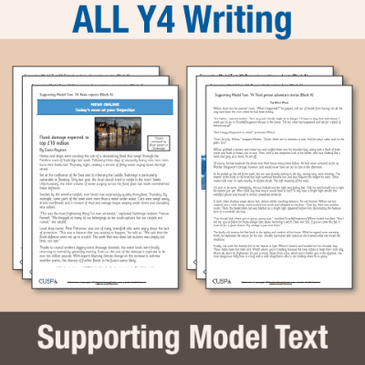 ! Y4 ALL Autumn Writing Supporting Model Text SMT