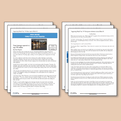 ! Y4 ALL Autumn Writing Supporting Model Text SMT