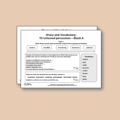 ! Y5 ALL Autumn Music Oracy Tasks OT
