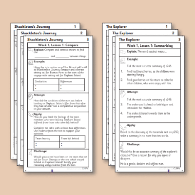 ! Y5 ALL Autumn Reading Knowledge Notes KN