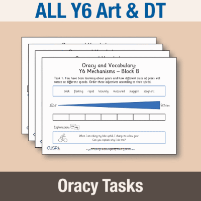 ! Y6 ALL Autumn Art & DT Oracy Tasks OT