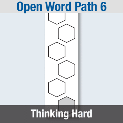 Image of All Years Hard Inserts: Open Word Path 6 CUSP Resource