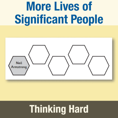 Image of Year 1 History (More Lives of Significant People) Pre-Filled Thinking Hard  CUSP Resource