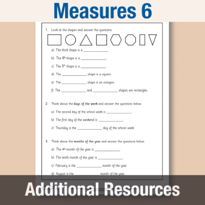 Y1 Maths 6 (Measures) Additional Resources AR