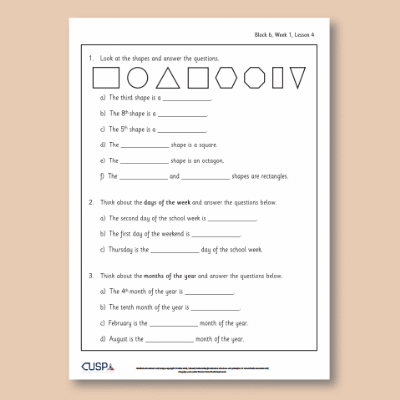 Y1 Maths 6 (Measures) Additional Resources AR