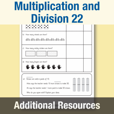 Image of Year 1 Maths 22 (Multiplication and Division) Additional Resources AR CUSP Resource