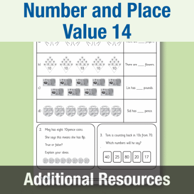 Image of Year 1 Maths 14 (Number and Place Value) Additional Resources AR CUSP Resource