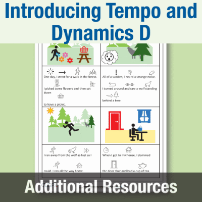 Y1 Music D (Introducing Tempo and Dynamics) Storyboard