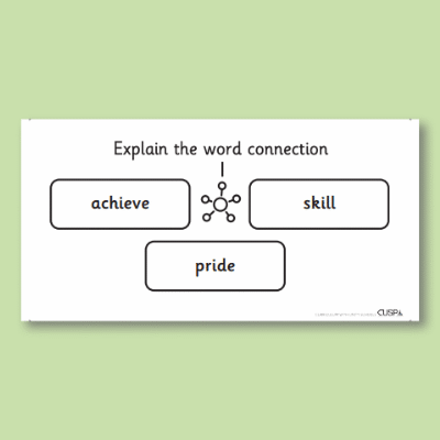 Image of Year 1 PSHE (My Life) Pre-Filled Thinking Hard 2 CUSP Resource