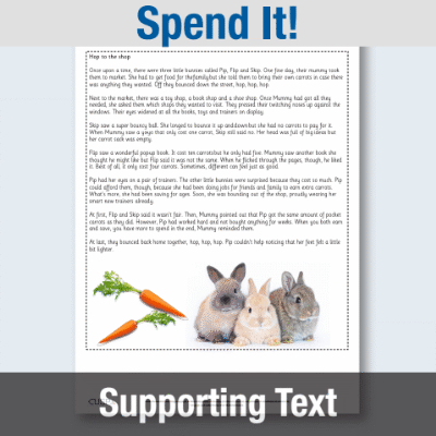 Y1 Reading (Spend It!) Supporting Texts ST