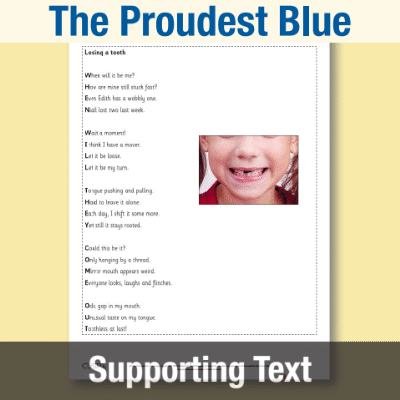 Y1 Reading (The Proudest Blue) Supporting Texts ST