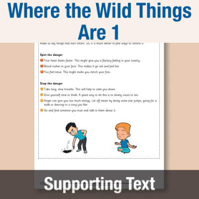 Y1 Reading (Where the Wild Things Are 1) Supporting Texts ST