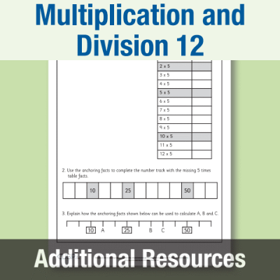 Y2 Maths 12 (Multiplication and Division) Additional Resources AR