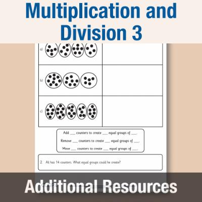Y2 Maths 3 (Multiplication and Division) Additional Resources AR