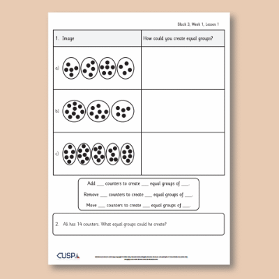Y2 Maths 3 (Multiplication and Division) Additional Resources AR