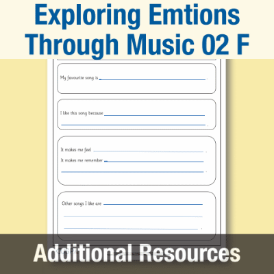 Y2 Music F (Exploring Emtions Through Music 02) My Favourite Song