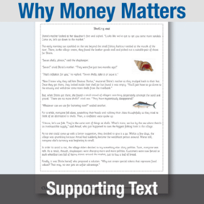 Lg_Y3 Reading (Why Money Matters) Supporting Text ST