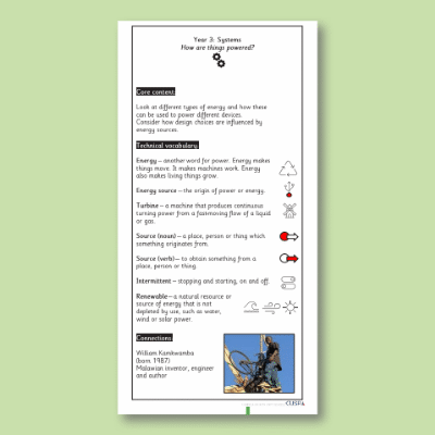 Lg_Y3 Design and Technology E (Systems) Knowledge Notes KN