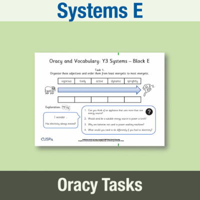 Lg_Y3 Design and Technology E (Systems) Oracy Tasks OT