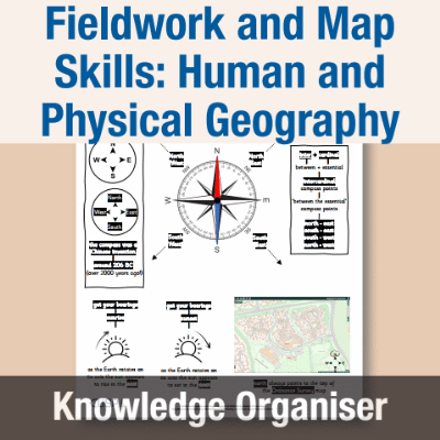 Image of Year 3 Geography (Fieldwork and Map Skills: Human and Physical Geography) Knowledge Organiser KO CUSP Resource