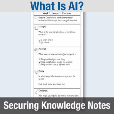 Y3 Reading (What Is AI?) Knowledge Notes SKN