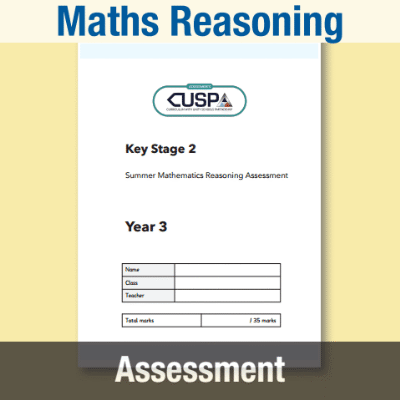 Image of Year 3 Summer Maths Reasoning Assessment Booklet CUSP Resource