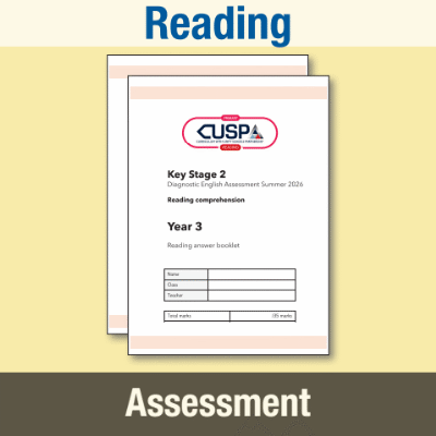 Image of Year 3 Summer Reading Text & Answer Booklets CUSP Resource