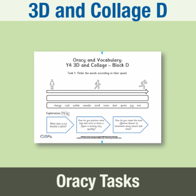 Lg_Y4 Art and Design D (3D and Collage) Oracy Tasks OT