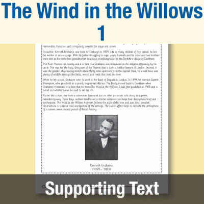 Y4 Reading (The Wind in the Willows 1) Supporting Text ST1