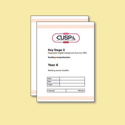 Image of Year 4 Summer Reading Text & Answer Booklets CUSP Resource
