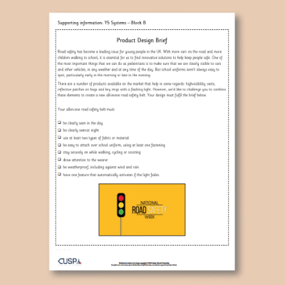 Image of Year 5 DT B (Systems) AR1 Supporting Information CUSP Resource