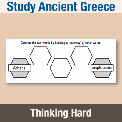 Y5 History (Study Ancient Greece) Pre-Filled Thinking Hard