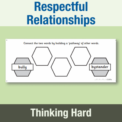 Y6 PSHE (Respectful Relationships) Pre-Filled Thinking Hard