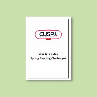 Y6 Reading (5 A Day Spring Reading Challenges)